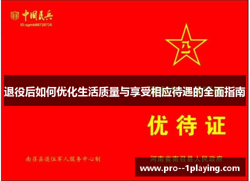退役后如何优化生活质量与享受相应待遇的全面指南